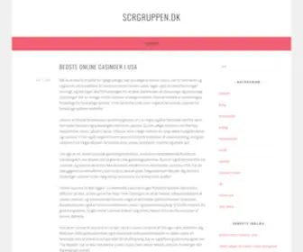 SCRgruppen.dk(scrgruppen) Screenshot