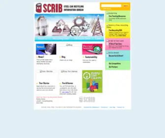 Scrib.org(Steel Can Recycle Information Bureau) Screenshot