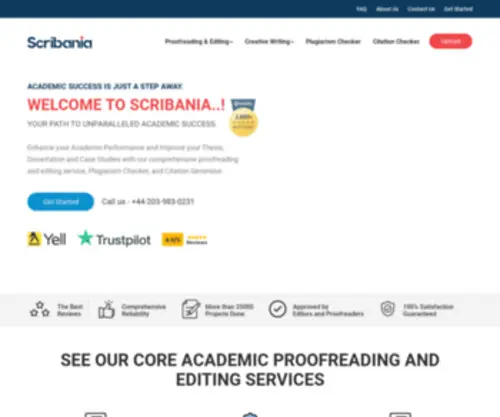 Scribania.co.uk(Scribania) Screenshot