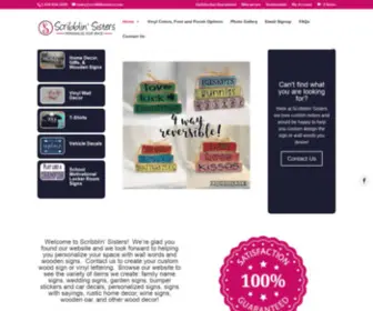 Scribblinsisters.com(Scribblin' Sisters) Screenshot