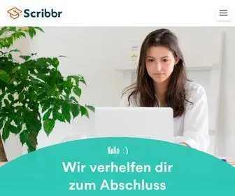 Scribbr.de(Wir) Screenshot