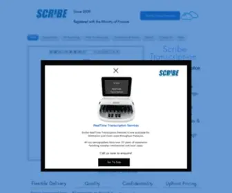 Scribe.com.my(Home) Screenshot
