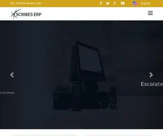 Scribeserp.com(Online Accounting Software) Screenshot