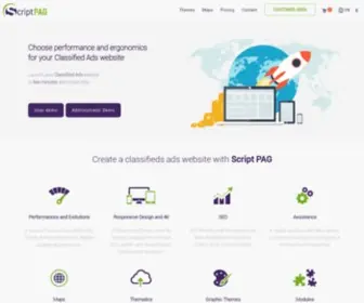 Script-Pag.com(Créer un site de petites annonces) Screenshot