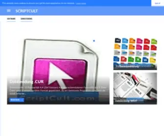 Scriptcult.com(Dateierweiterungsdatenbank) Screenshot