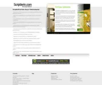 Scriptlerin.com(Scriptlerin) Screenshot