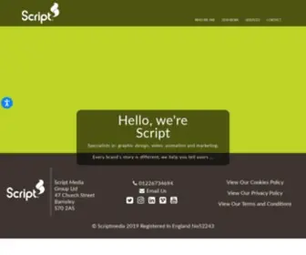 Scriptmedia.co.uk(Bot Verification) Screenshot