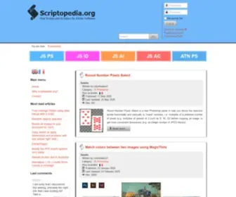 Scriptopedia.org(Scriptothèque) Screenshot