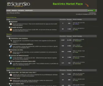 Scripts-Seo.fr(▶ Forum SEO) Screenshot