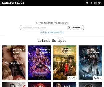 Scriptslug.com(Script Slug) Screenshot