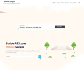 Scriptsrbx.com(Roblox Scripts) Screenshot