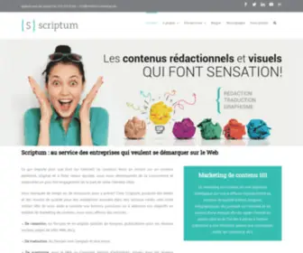 Scriptum-Marketing.com(Scriptum) Screenshot