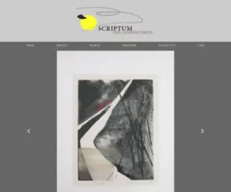 Scriptum.com(Fine Japanese Prints) Screenshot