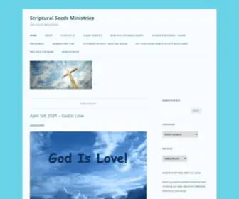 Scripturalseeds.org(Scriptural Seeds Ministries) Screenshot