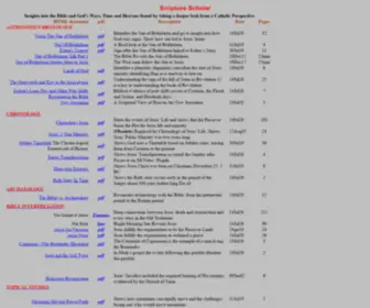 Scripturescholar.com(Scripture Scholar) Screenshot
