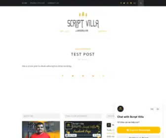 Scriptvilla.com(Scriptvilla) Screenshot