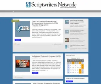 Scriptwritersnetwork.com(Scriptwriters Network) Screenshot