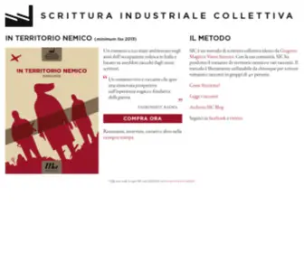 Scritturacollettiva.org(Scrittura Industriale Collettiva) Screenshot