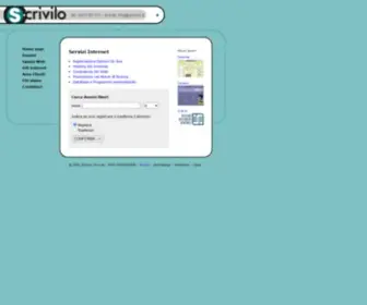 Scrivilo.it(Domini, Hosting Siti Internet, Consulenza Informatica) Screenshot