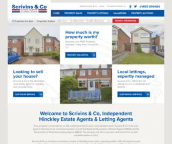 Scrivins.co.uk(Your property) Screenshot