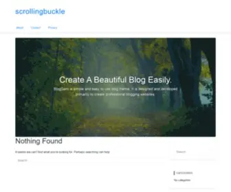 Scrollingbuckle.com Screenshot