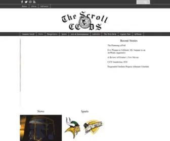 Scrollonline.net(The Student News Site of Cincinnati Country Day School) Screenshot