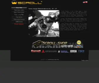 Scrollproducts.com(Regeneracja turbosprężarek Warszawa) Screenshot