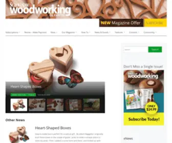 Scrollsawer.com(Scroll Saw Woodworking & Crafts) Screenshot