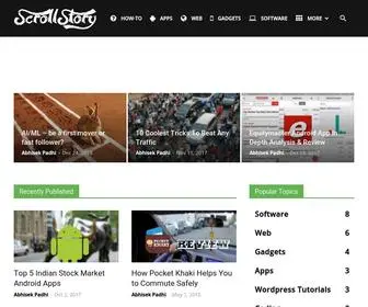 Scrollstory.com(ScrollStory) Screenshot