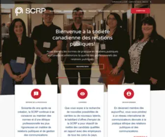 SCRP.ca(Accueil) Screenshot