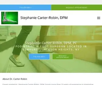 SCrpodiatry.com(Stephanie Carter) Screenshot