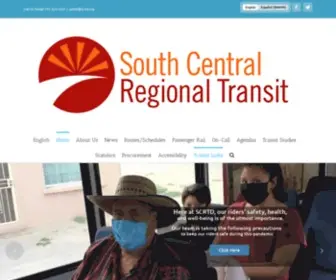 SCRTD.org(South Central Regional Transit) Screenshot