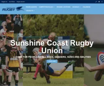 Scru.com.au(Sunshine Coast Rugby Union) Screenshot