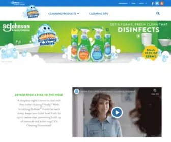 Scrubbingbubbles.com(Bubbles®) Screenshot