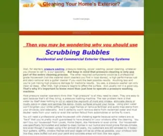 Scrubbingbubbles.net(Scrubbing Bubbles) Screenshot