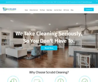 Scrubdclean.com(Scrubd Cleaning) Screenshot