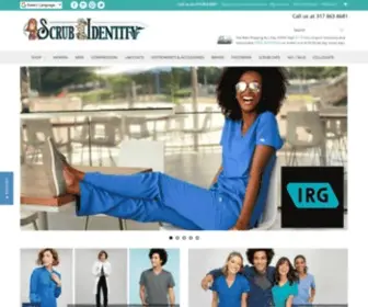 Scrubidentity.com(Scrub Identity for Nursing Scrubs and Uniforms) Screenshot