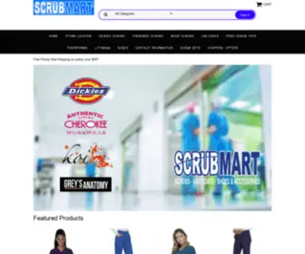 Scrubmart.com(Scrub Mart) Screenshot