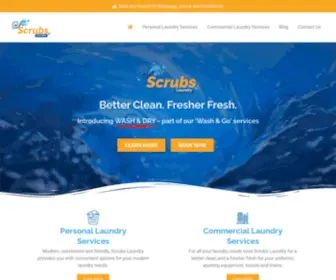 Scrubslaundry.ca(Scrubs Laundry) Screenshot