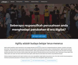 Scrum.co.id(Domain registriert bei united) Screenshot