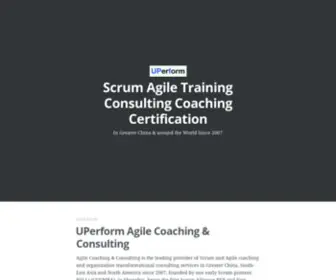 Scrumchina.com(Scrum Agile Training Consulting Coaching Certification) Screenshot