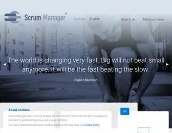 Scrummanager.com(Scrum Manager) Screenshot