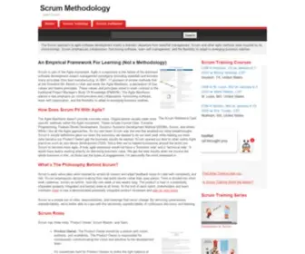 Scrummethodology.com(An Empirical Framework For Learning (Not a Methodology)) Screenshot