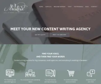 SCS-Creative.com(Find the words you’re looking for. SCS Creative content writing agency) Screenshot