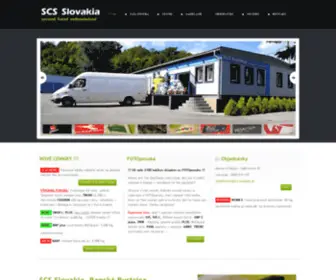 SCS-Slovakia.sk(SCS Slovakia) Screenshot