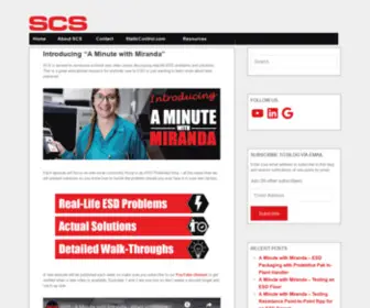 SCS-Static-Control-Solutions.blog(Official SCS Blog) Screenshot