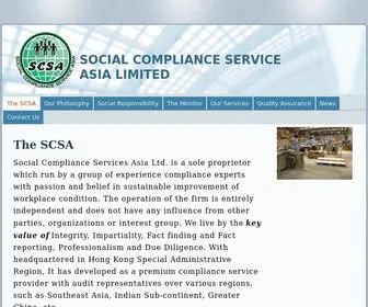 Scsagroup.com(The SCSA) Screenshot