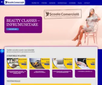 SCsbacau.ro(Scoala Comerciala Bacau) Screenshot