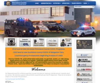 SCsdonline.com(Stanislaus County Sheriff's Department) Screenshot
