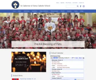 SCsgators.org(Catherine of Siena Catholic School) Screenshot